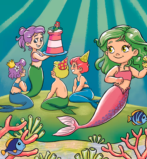 Zuzanna the mermaid