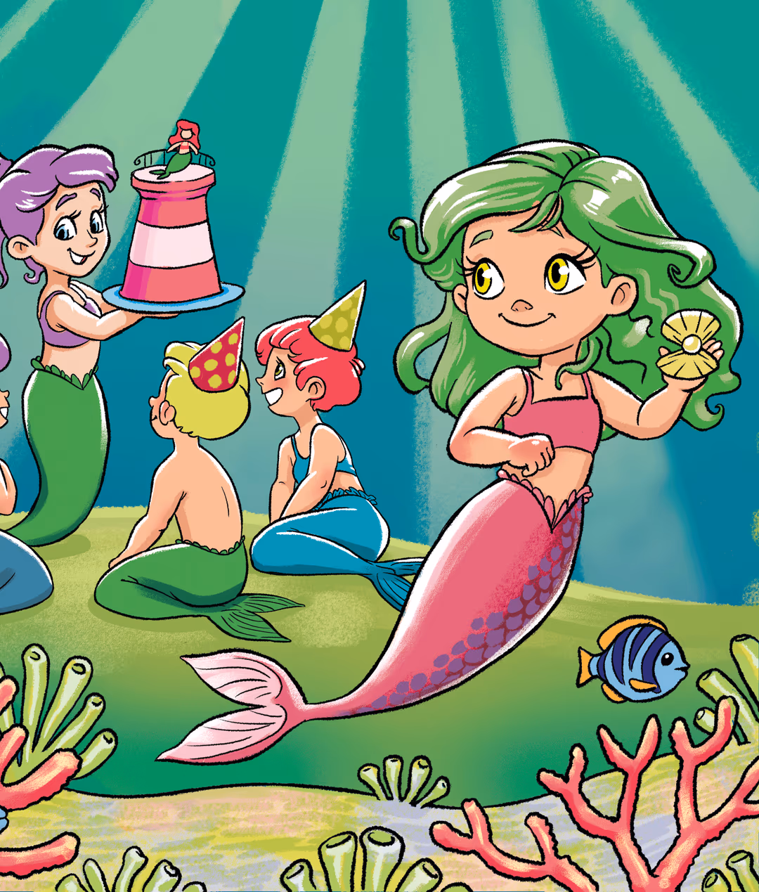 Open Tales illustration 5 - parent and child