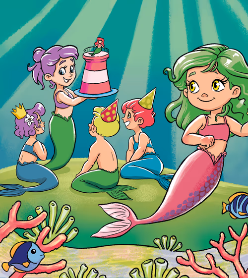 Zuzanna the mermaid