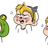 Illustrated Open Tales story character