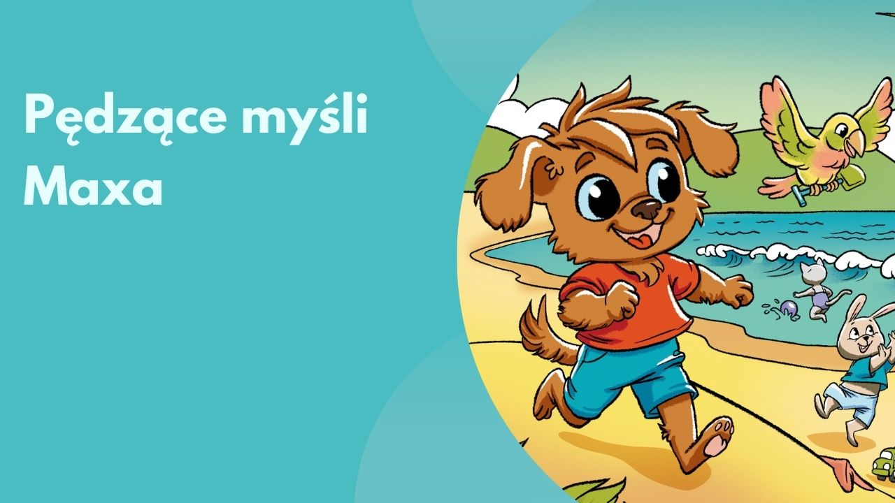 Tale cover: Max the energetic puppy