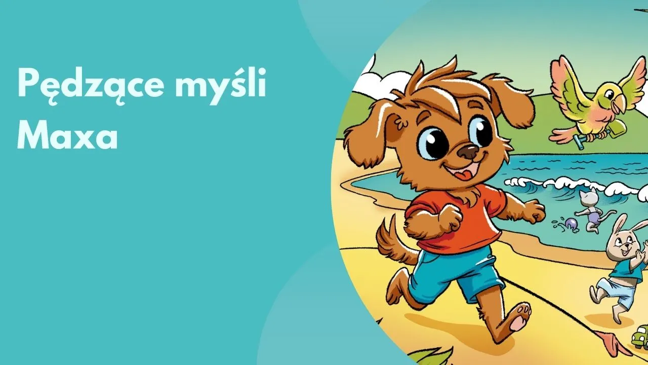 Tale cover: Max the energetic puppy